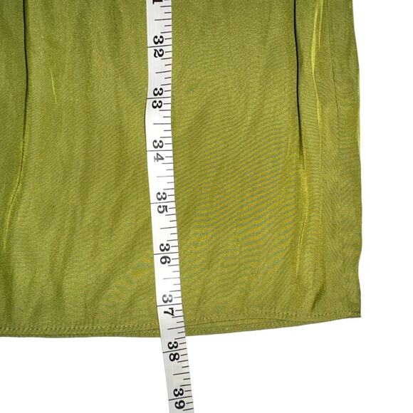 Ramy Brook Long Sleeve Green Shift Dress SMALL - Picture 6 of 6